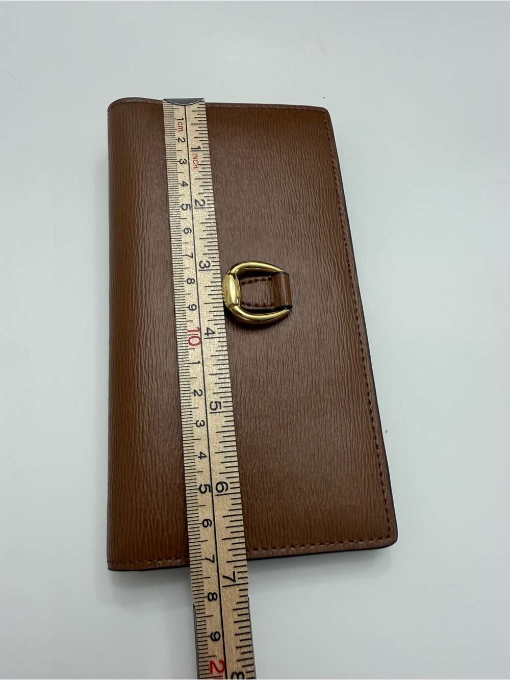 Lauren Ralph Lauren Brown Wallet Gold-Tone Hardware - Picture 6 of 7